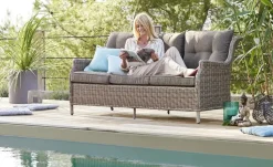 a casa mia Sofa, 3-Sitzer Florenz 2 | Möbel Höffner