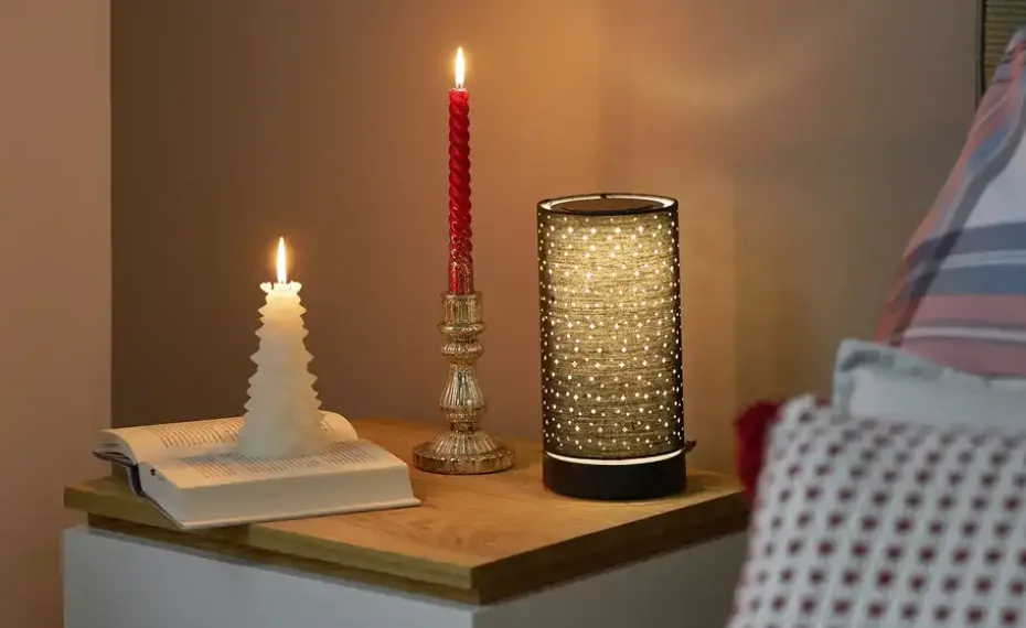 Akku LED-Tischleuchte schwarz | Schwarz | Möbel Höffner