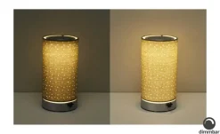 Akku LED-Tischleuchte taupe | Grau | Möbel Höffner