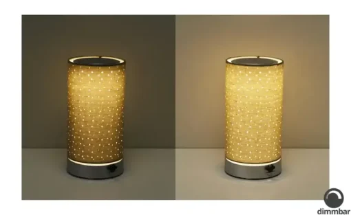 Akku LED-Tischleuchte taupe | Grau | Möbel Höffner