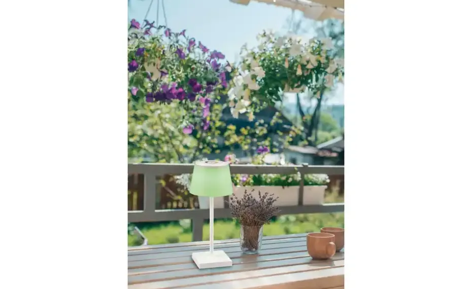 Akku-Tischleuchte | Weiß, matt | Möbel Höffner