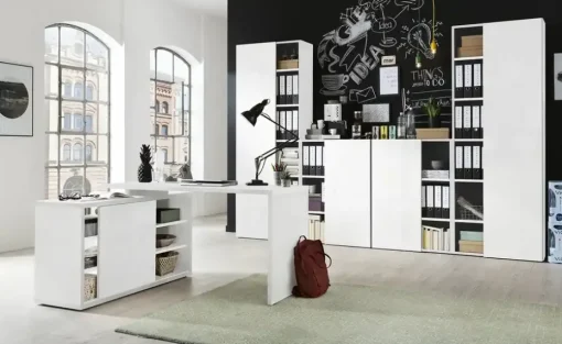 Aktenschrank Cuando | 110 cm, Weiß | Möbel Höffner