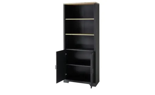 Aktenschrank Varese | Graphit, Asteiche (Nachbildung)
