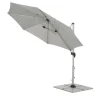Ampelschirm  Ø 300 cm Derby Sun | Hellgrau | Höffner