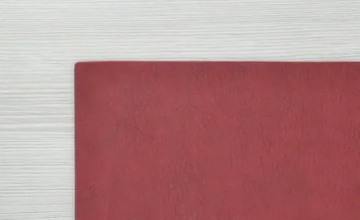 ASA SELECTION Platzdeckchen vegan leather | Rotbraun