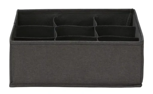 Aufbewahrungsbox, faltbar | Schwarz | Möbel Höffner