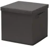 Aufbewahrungsbox mit Deckel | Schwarz | Möbel Höffner