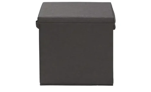 Aufbewahrungsbox mit Deckel | Schwarz | Möbel Höffner