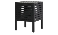 Aufbewahrungshocker Oria | Schwarz | Möbel Höffner