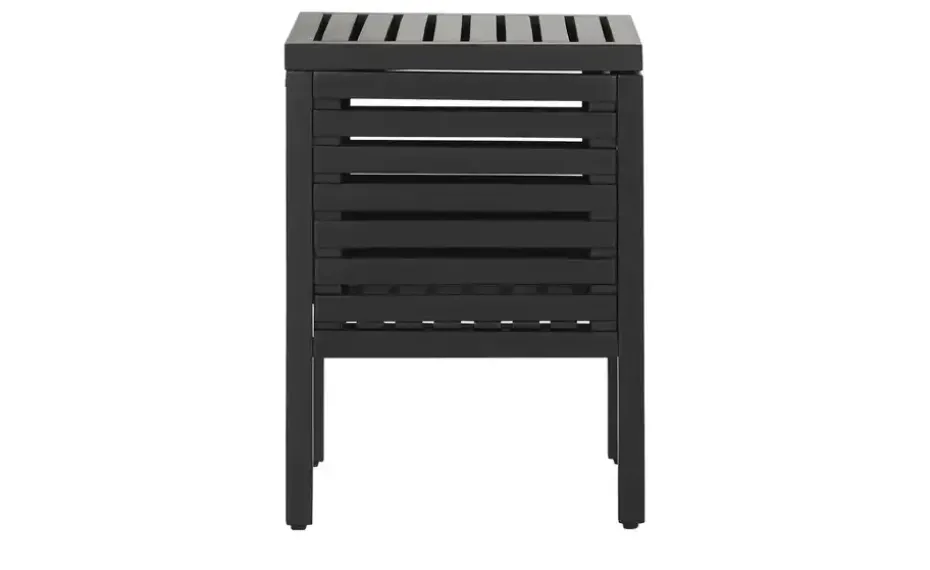 Aufbewahrungshocker Oria | Schwarz | Möbel Höffner