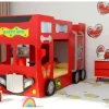 Autobett Bus | Rot | Möbel Höffner