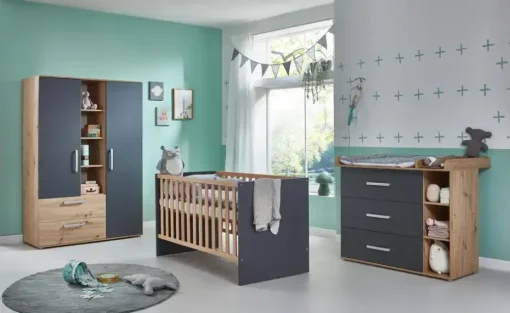 Babyzimmer 3er-Set Alessio | Möbel Höffner