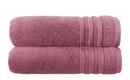 Badetuch (100 x 150cm), 2er-Set Beere Soft Cotton