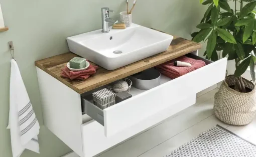 Badezimmerkombination Zierker See | Weiß | Höffner