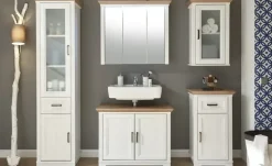 Badschrank Varese | Pinie (Nachbildung), Asteiche (Nachbildung)