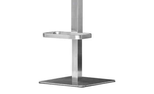 Barhocker Anna | Braun, Gestell eckig | Möbel Höffner