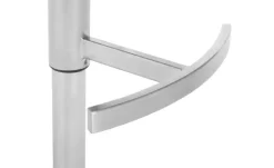 Barhocker Anna | Braun, Gestell rund | Möbel Höffner