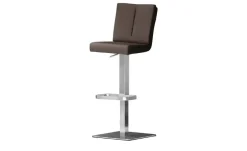 Barhocker Gaia | Braun, eckig | Möbel Höffner