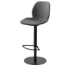 Barhocker MyMarco | Schwarz, Anthrazit, Schwarz, lackiert