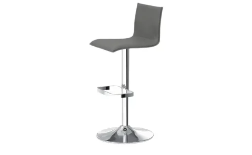 Barhocker MyTina | Mikrofaser, Graphit | Möbel Höffner