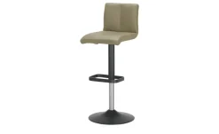 Barhocker MyTina | Olivgrün, Schwarz, lackiert