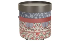 bassetti by SCHRÖNO Pouf Tinetto | Kupferfarben, Blau