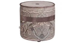 bassetti by SCHRÖNO Pouf Tinetto | Grau | Möbel Höffner