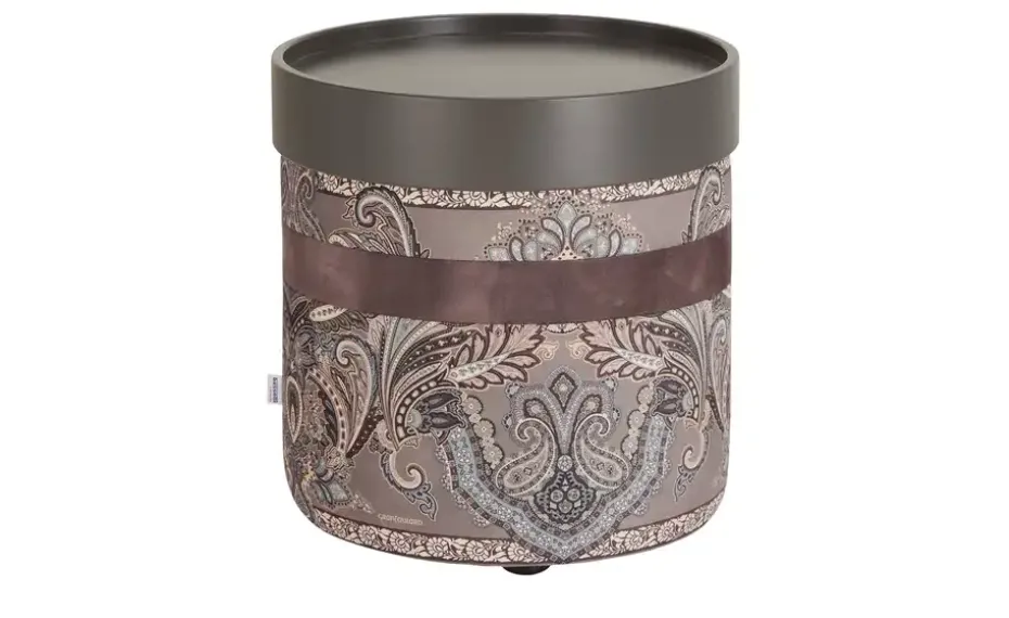 bassetti by SCHRÖNO Pouf Tinetto | Grau | Möbel Höffner