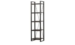 Bücherregal Metall und Mangoholz Loft | Möbel Höffner
