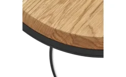 Beistelltisch | Schwarz, Eiche | Möbel Höffner