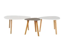 Beistelltisch Bamboo | Grau, matt | Möbel Höffner