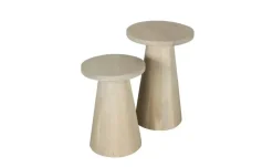 Beistelltisch 2er-Set Cone | Weiß | Möbel Höffner