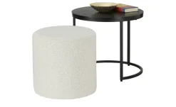 Beistelltisch-Hocker-Set Jesi | Möbel Höffner