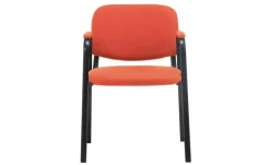 Besucherstuhl | Rot, Schwarz | Möbel Höffner