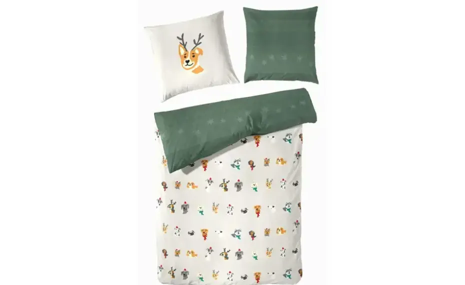 Biber Bettwäsche-Set | 200 cm, 135 cm | Möbel Höffner