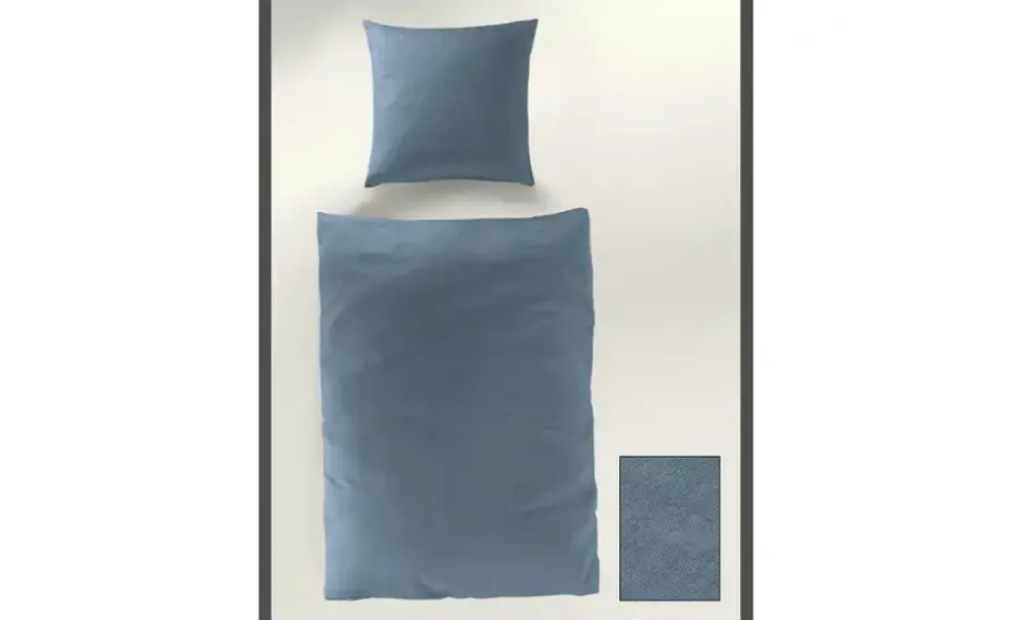 Bierbaum Biber Bettwäsche | Blau, 220 cm | Höffner