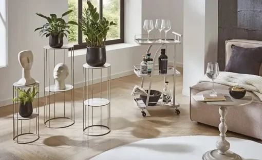 Blumensäule 3er Set Erding | Möbel Höffner
