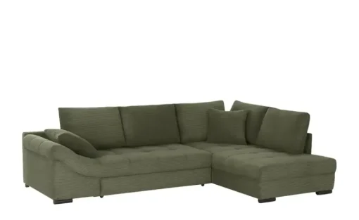 bobb Ecksofa Allegro | Grün, rechts | Möbel Höffner