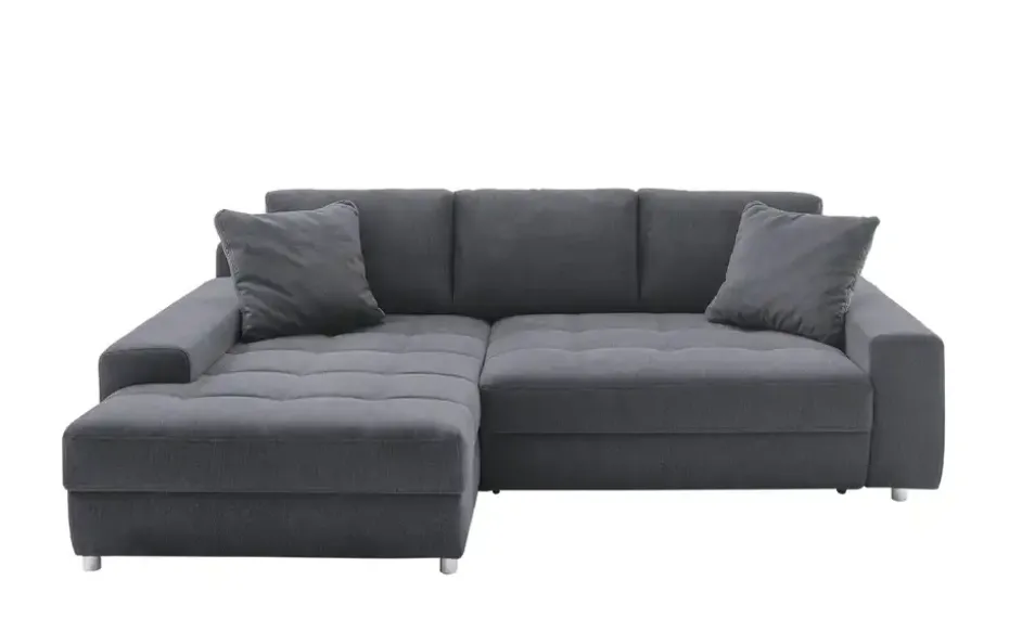 bobb Ecksofa Arissa de Luxe | Anthrazit, links
