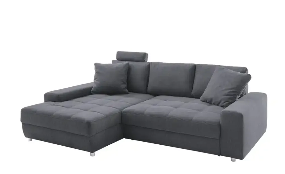 bobb Ecksofa Arissa de Luxe | Anthrazit, links