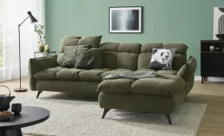 bobb Ecksofa Key West | rechts, Grün | Möbel Höffner