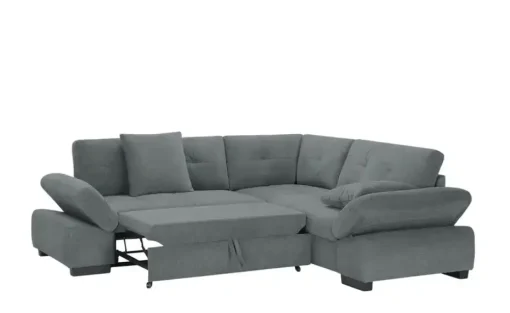 bobb Ecksofa Lindsay | Anthrazit, rechts | Höffner