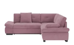 bobb Ecksofa Lindsay | Burgund, rechts | Möbel Höffner