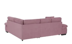 bobb Ecksofa Lindsay | Burgund, rechts | Möbel Höffner