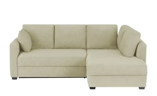 bobb Ecksofa Lisa de Luxe | Creme, rechts | Höffner