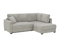 bobb Ecksofa  mit pflegeleichtem Bezugsstoff  Lisa de Luxe  | Grau, rechts