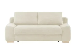 bobb Einzelsofa Eleny de Luxe II | Creme, Cordstoff