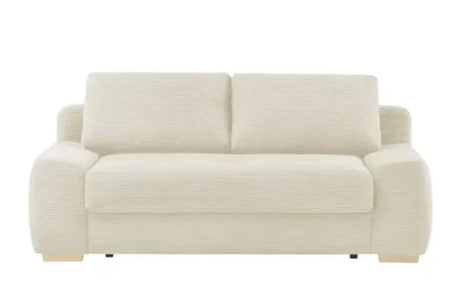 bobb Einzelsofa Eleny de Luxe II | Creme, Cordstoff