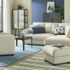 bobb Sessel mit Boxspringpolsterung Lisa de Luxe | Cordstoff, Natur