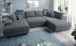 bobb Wohnlandschaft Arissa de Luxe | Anthrazit, rechts